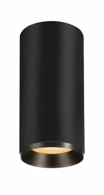 NUMINOS, plafonnier int�rieur, 24�, noir, LED, 28W, 2700K, variable Triac (1004314)