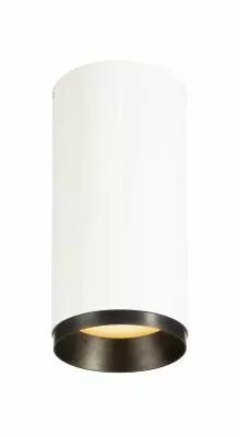 NUMINOS, plafonnier int�rieur, 60�, blanc/noir, LED, 20,1W, 2700K, variable Dali (1004512)