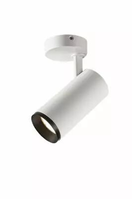 NUMINOS, plafonnier int�rieur, 60�, blanc/noir, LED, 20,1W, 4000K, variable Triac (1004216)