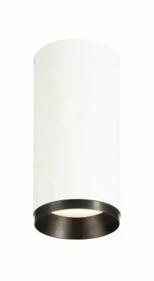 NUMINOS, plafonnier int�rieur, 60�, blanc/noir, LED, 20,1W, 4000K, variable Triac (1004240)