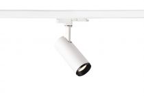 NUMINOS, spot pour rail 3 allumages, intérieur, 24°, blanc/noir, LED, 10,42W, 4000K, variable Dali (1004382)