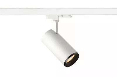 NUMINOS, spot pour rail 3 allumages, int�rieur, 24�, blanc/noir, LED, 20,1W, 2700K, variable Dali (1004462)