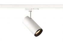 NUMINOS, spot pour rail 3 allumages, intérieur, 24°, blanc/noir, LED, 20,1W, 2700K, variable Dali (1004462)