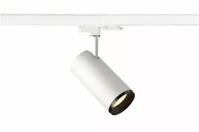 NUMINOS, spot pour rail 3 allumages, int�rieur, 24�, blanc/noir, LED, 20,1W, 3000K, variable Dali (1004470)