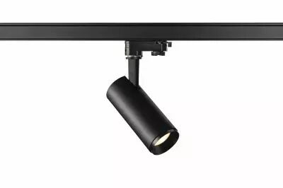 NUMINOS, spot pour rail 3 allumages, int�rieur, 36�, noir, LED, 10,42W, 3000K, variable Triac (1004083)