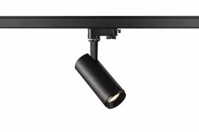 NUMINOS, spot pour rail 3 allumages, int�rieur, 45�, noir, LED, 10,42W, 2700K, variable Triac (1004076)