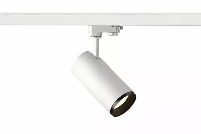 NUMINOS, spot pour rail 3 allumages, int�rieur, 60�, blanc/noir, LED, 20,1W, 4000K, variable Triac (1004192)