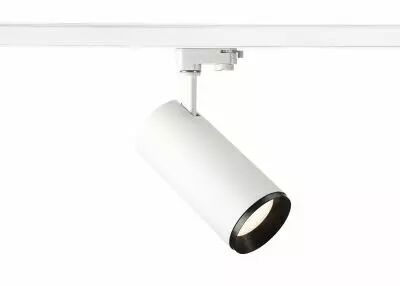 NUMINOS, spot pour rail 3 allumages, int�rieur, 60�, blanc/noir, LED, 28W, 4000K, variable Triac (1004288)