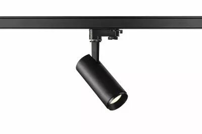 NUMINOS, spot pour rail 3 allumages, int�rieur, 60�, noir, LED, 10,42W, 4000K, variable Triac (1004092)