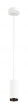 NUMINOS, suspension intérieure, 24°, blanc/noir, LED, 10,42W, 2700K, variable Triac (1004150)