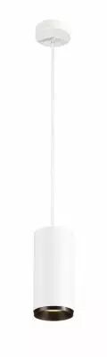 NUMINOS, suspension int�rieure, 24�, blanc/noir, LED, 28W, 2700K, variable Triac (1004342)