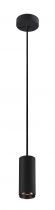 NUMINOS, suspension intérieure, 60°, noir, LED, 10,42W, 3000K, variable Triac (1004156)
