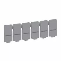 Obturateur de ports pour panneaux de brassage droits et en angle LCS³ (033756)