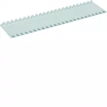 Obturateur en bande pour coffrets vector IP55 12 modules RAL 7035 gris clair (VZ415)