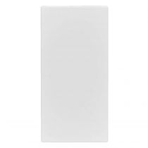 obturateur mosaic 1 module - fintion blanc (099670)