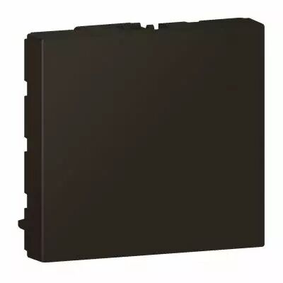 Obturateur Mosaic 2 modules - noir mat (079181L)