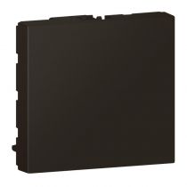 Obturateur Mosaic 2 modules - noir mat (079181L)