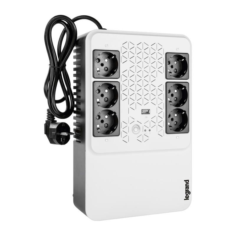 LEGRAND 310084 - Onduleur Keor multiplug avec multiprise de sortie - 800 VA