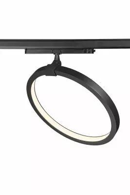 ONE 40 TRACK, spot pour rail 3 allumages, int�rieur, noir, LED, 15,2W, 4000K, variable Dali (1004771)