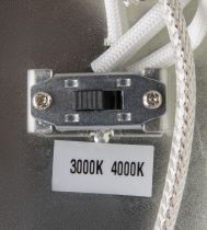 ONE 60, suspension intérieure, up/down, blanc, LED, 25W, 3000/4000K, interrupteur CCT, variable Dali (1004762)