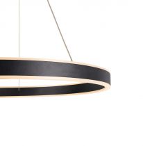 ONE 60, suspension intérieure, up/down, noir, LED, 25W, 3000/4000K, interrupteur CCT, variable Dali (1004761)