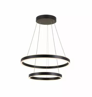 ONE DOUBLE, suspension int�rieure, up/down, noir, LED, 35W, 2700/3000K, interrupteur CCT, variable Triac (1004765)