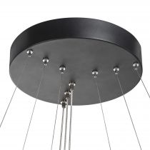 ONE TRIPLE, suspension intérieure, noir, LED, 65W, 3000K/4000K, variable Dali (1002913)