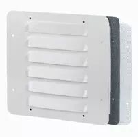 Ou�e d\'a�ration m�tal - IP32 IK10 - RAL 7035 - 248 x 248 mm (034805)