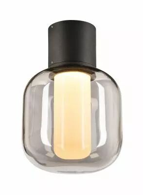 OVALISK, plafonnier ext�rieur, anthracite, LED, 7,5W, 3000/4000K, interrupteur CCT, IP65 (1004677)