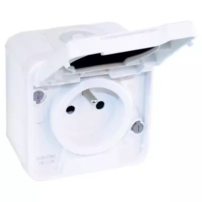 OXXO PC 2P+T SAILLIE BLANC IP55 (60850)