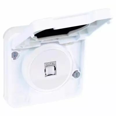 OXXO Prise RJ45 cat 6 BLANC (60855)