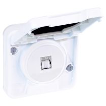 OXXO Prise RJ45 cat 6 BLANC (60855)