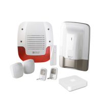 Pack alarme 8 zones sans fil avec box maison connectée (6410199)