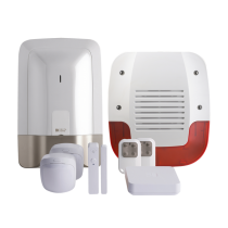 Pack alarme 8 zones sans fil avec box maison connectée (6410199)