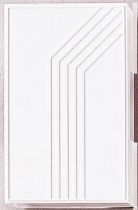 Pack carillon + bouton poussoir Notes blanc