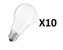 Pack de 10 OSRAM LED VALUE CLA60 840 E27 8,5W 806lm (973381)