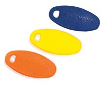 Pack de 3 badges résidents couleur (bleu,jaune,orange) pour ugvba, ugvbt (KEY3)