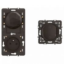 pack de démarrage céliane with netatmo pour installation connectée - noir (cn0443)
