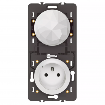 pack de démarrage connecté céliane with netatmo sans plaque blanc (067700a)
