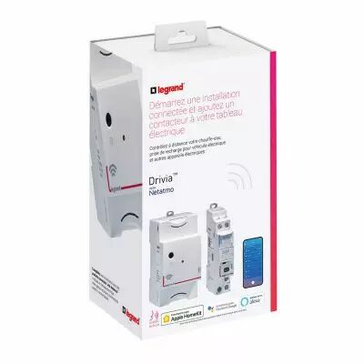 Pack de d�marrage DRIVIA with Netatmo pour installation connect�e : 1 module Control + 1 contacteur connect� (412191)