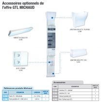 Pack goulotte GTL 13 modules pliante (Q370)