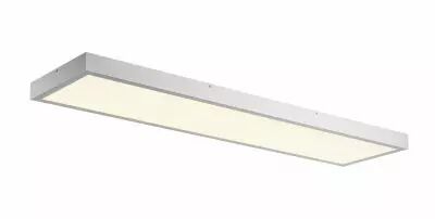 PANEL, plafonnier int�rieur, 1200x300mm, gris argent, LED, 43W, 4000K, variable Dali (1003055)