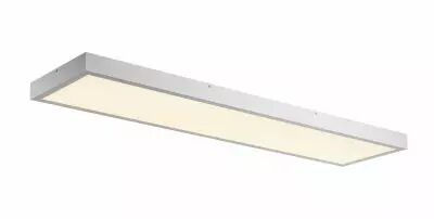 PANEL, plafonnier int�rieur, 1200x300mm, gris argent, LED, 45W, 3000K, variable Triac (1001508)