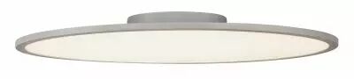 PANEL 60, plafonnier int�rieur, rond, gris argent, LED, 43W, 3000K, variable Dali (1003042)