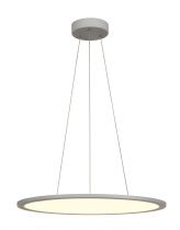 PANEL 60, suspension intérieure, gris argent, LED, 43W, 4000K, variable Dali (1003047)