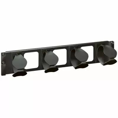 Panneau passe-fils 19\'\' - 2 U - 2 axes - m�tal - LCS� (046523)