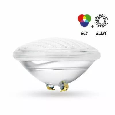 par56 piscine 12v ac 18w cct + rgb (6107)