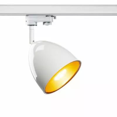 PARA CONE 14, spot pour rail 3 allumages, int�rieur, blanc laqu�, GU10/QPAR51, 25W max (1002877)