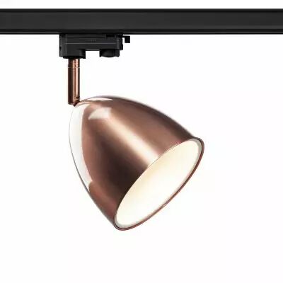 PARA CONE 14, spot pour rail 3 allumages, int�rieur, cuivre, GU10/QPAR51, 25W max (1002878)