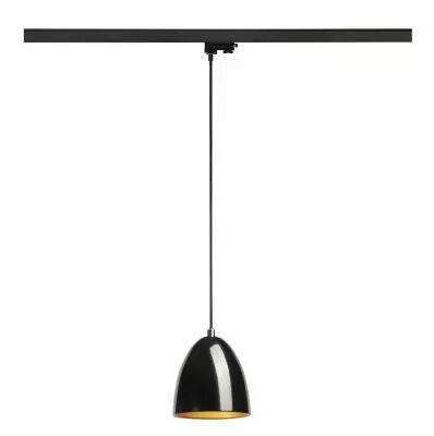 PARA CONE 14, suspension pour rail 3 allumages, int�rieur, noir/or, GU10/QPAR51, 35W max (153140)